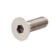 METRIC 18-8 S/STEEL FLAT HEAD SOCKET CAP SCREW, M5 SIZE, OILLES