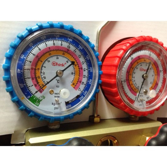 R407 ,Manifold ,PRESSURE GAUGE