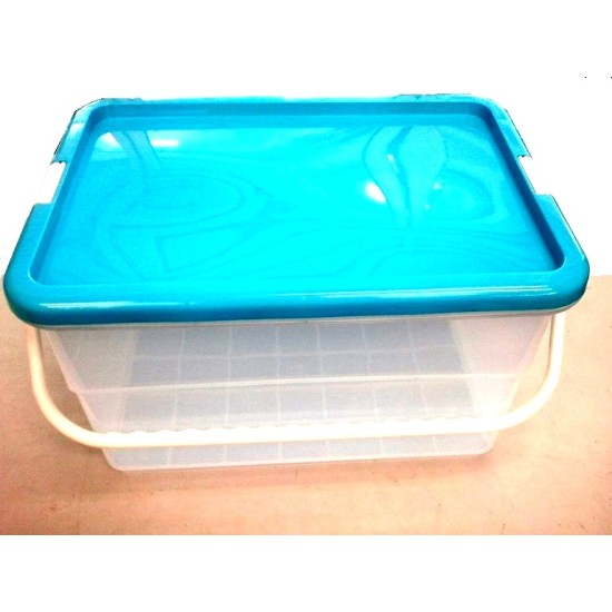 STORAGE BIN WITH HANDLE SIZE:L455MMXW310MMXH265MM MOQ:6PCS/BOX