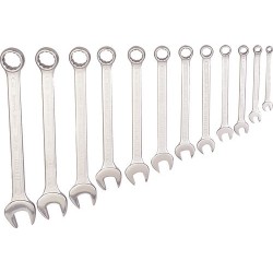 1/4-1"AF CV COMBINATION SPANNER SET 12PC 1/4-1"AF CV COMBINATION SPANNER SET 12PC