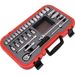 METRIC 30PC 3/8" SQ DR SOCKET SET METRIC 30PC 3/8" SQ DR SOCKET SET