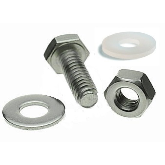 FLAT WASHER, STAINLESS STEEL BOLT, NUT,NYLON WASHER