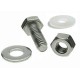 FLAT WASHER, STAINLESS STEEL BOLT, NUT,NYLON WASHER