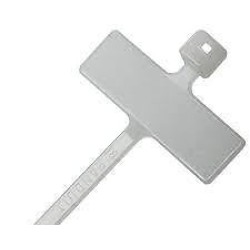 TAG, CABLE TIE, 8MM X 25MM, LENGTH 100MM 100PCS/PKT