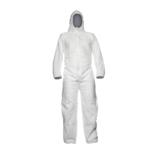 Size L, PRO7000, Dyno-X Protective SMS Hooded ESD Coverall ,50pcs/ctn