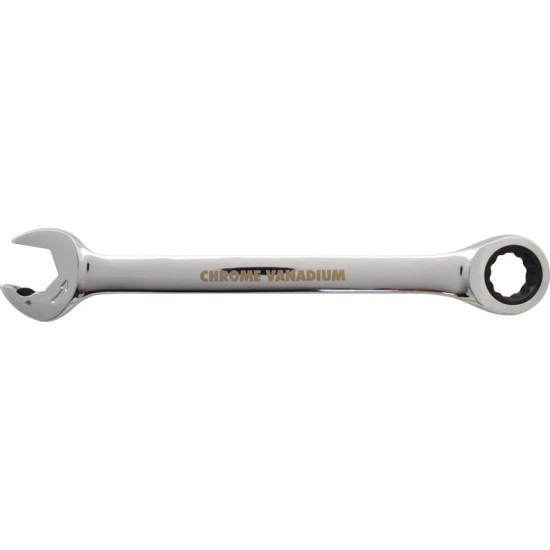 Yamoto.RATCHETING COMBINATION SPANNER / WRENCH 19mm CHROME 