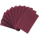 York.Non-Woven Hand Pads - X Fine - Maroon - Pack of 10